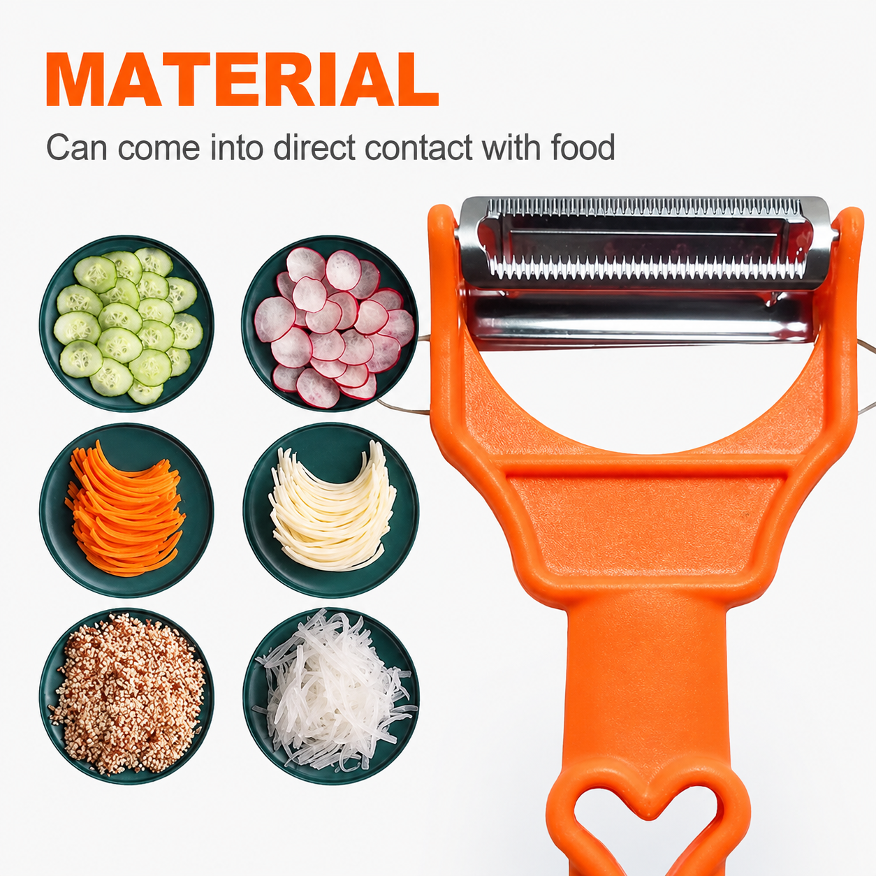 ð¥Last Day Sale 42% OFFð¥Multifunctional Vegetable Peeler & Slicer