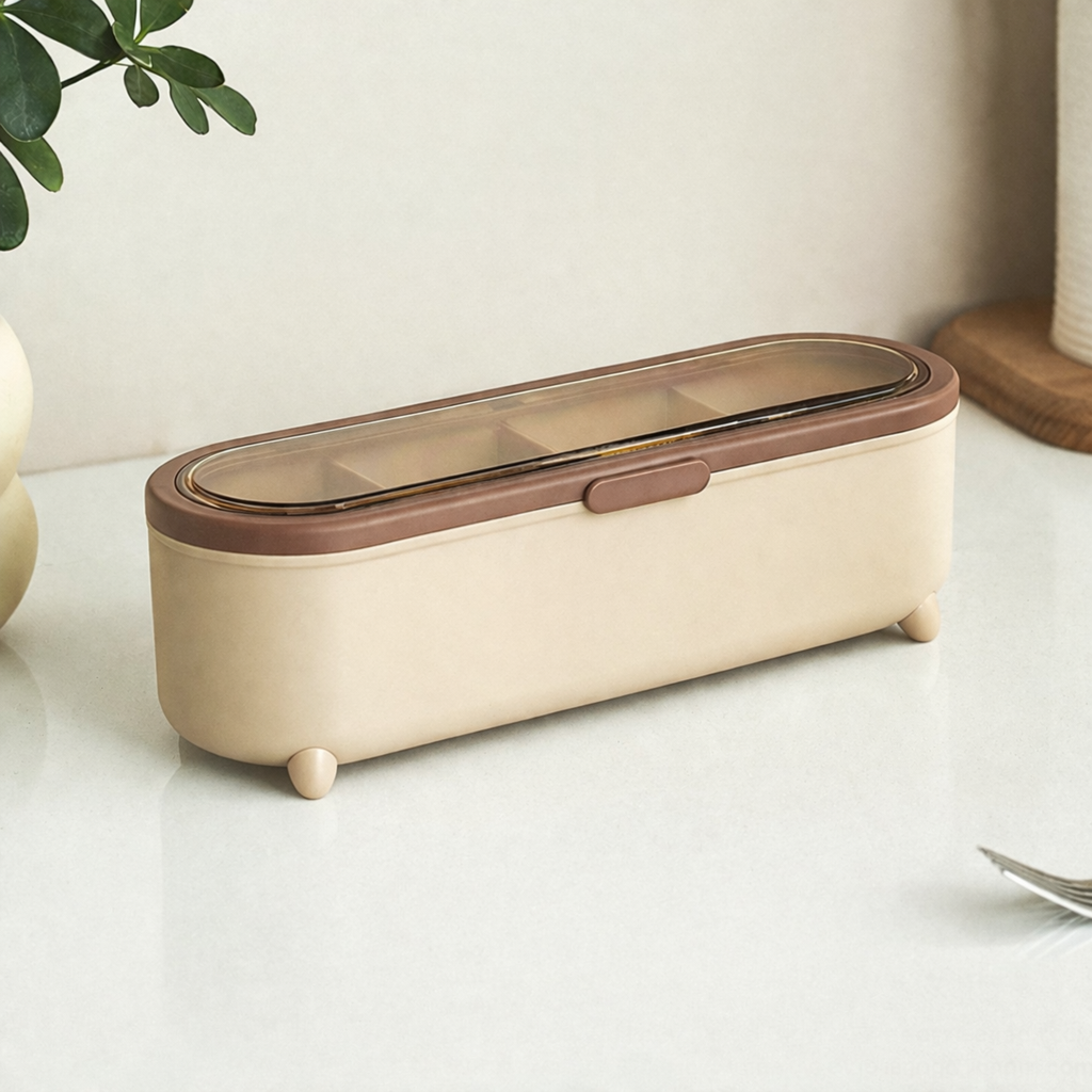 One-piece multi-style flavor box