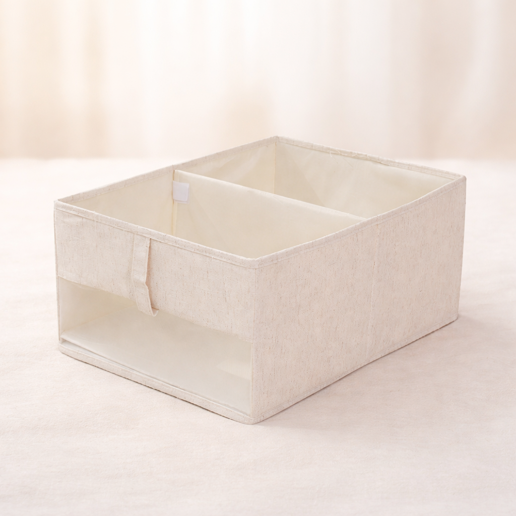 Visual clothing storage box