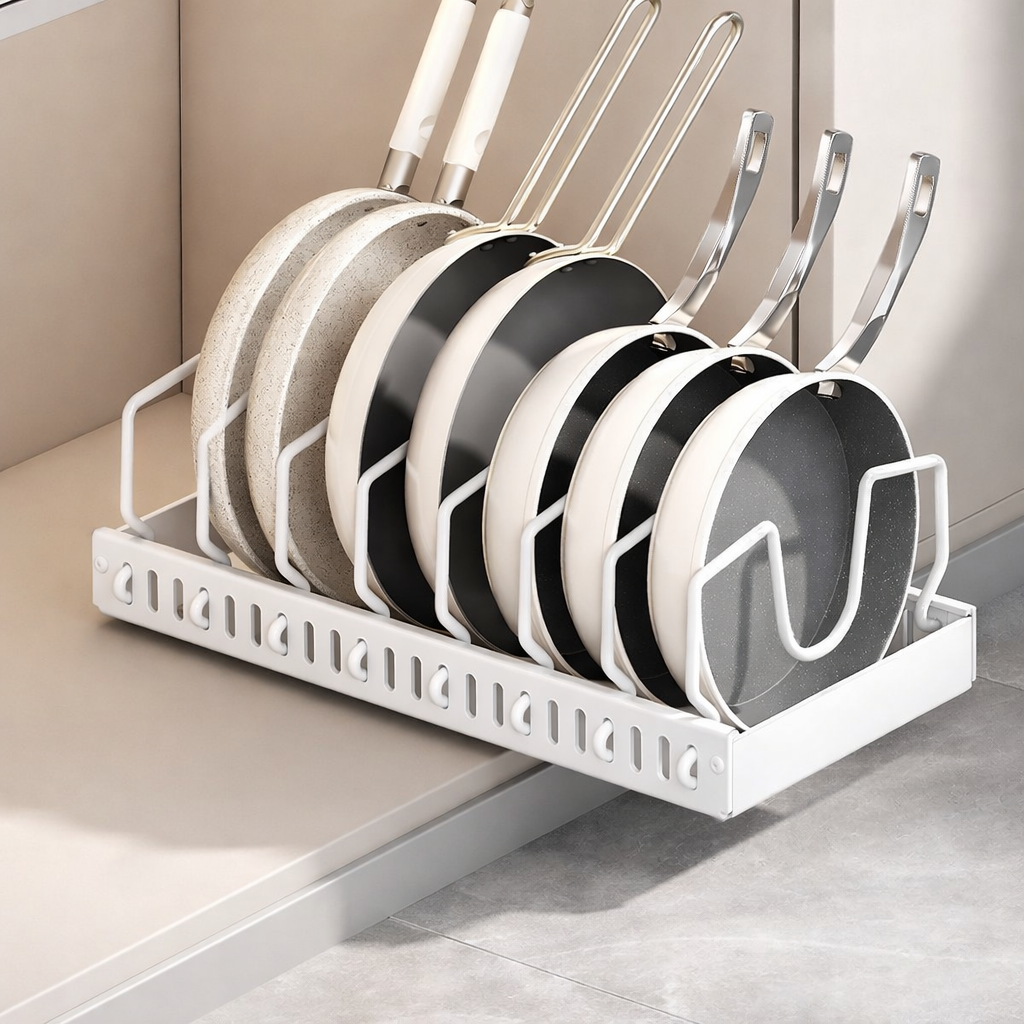 pot and pan organizer