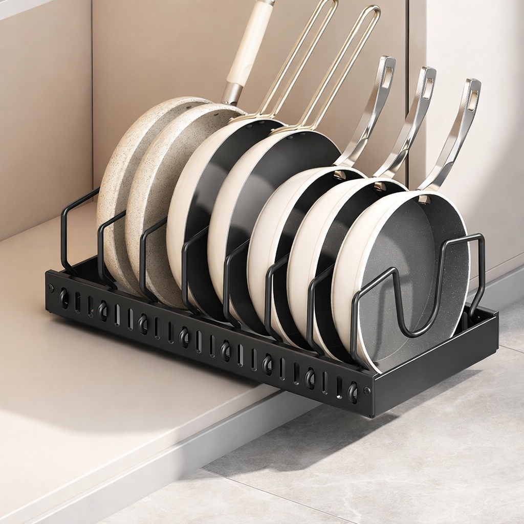 pot and pan organizer