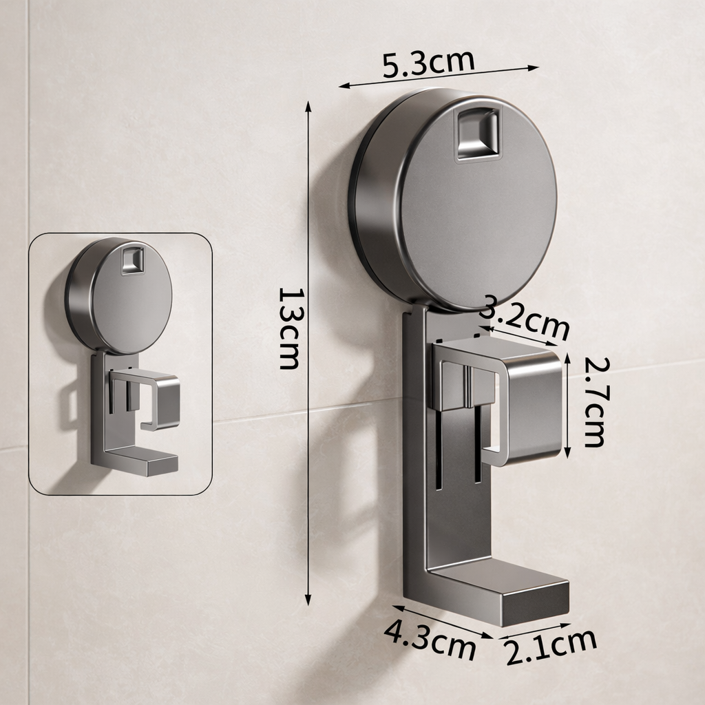 Suction cup basin hook