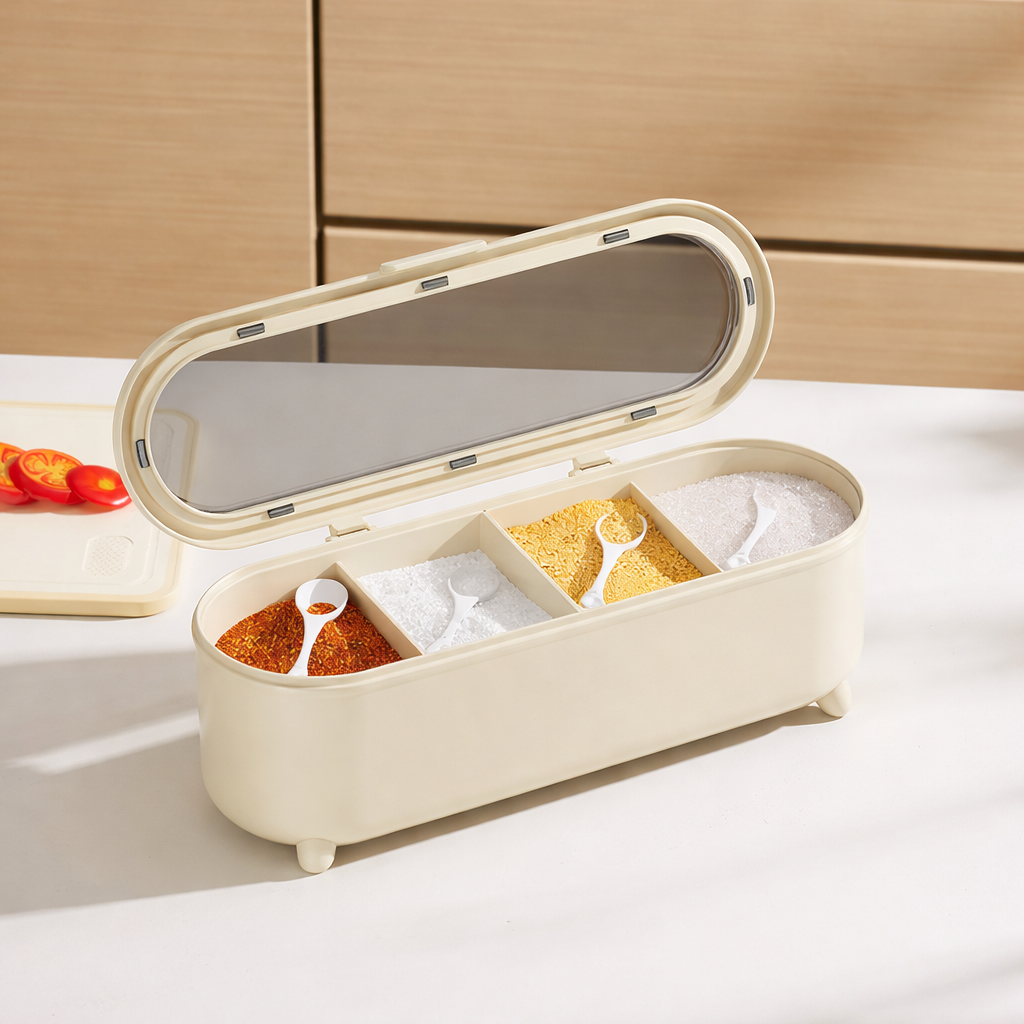 One-piece multi-style flavor box