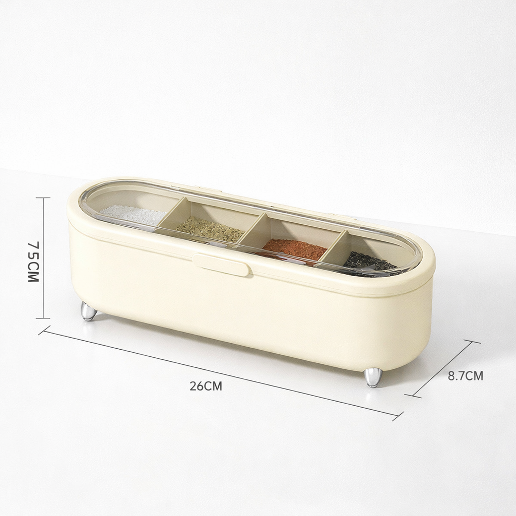 One-piece multi-style flavor box