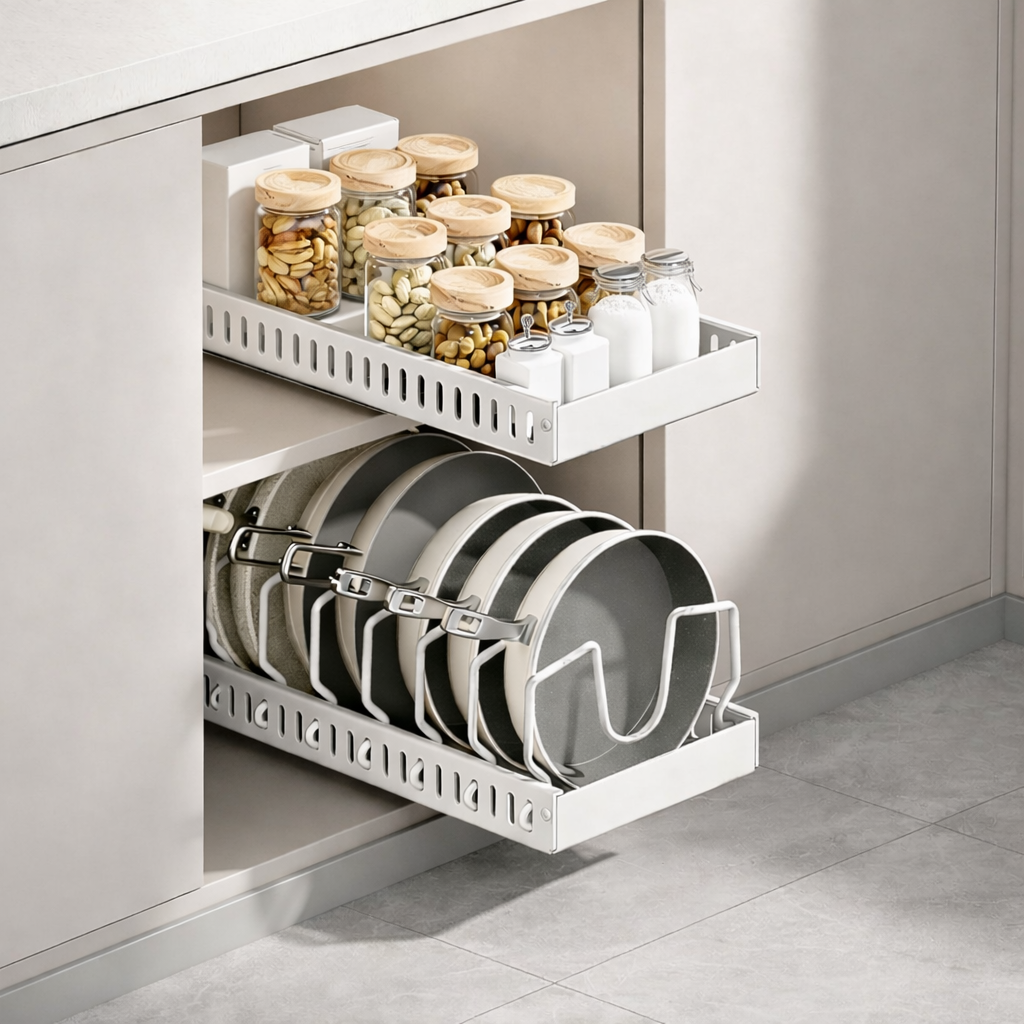 pot and pan organizer